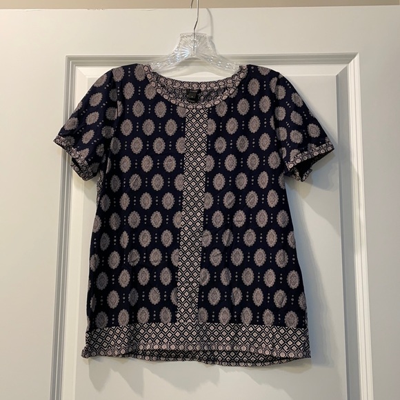 J Crew paisley top - Picture 1 of 6